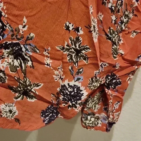 Kimono Open Front Floral Print - Picture 4 of 6